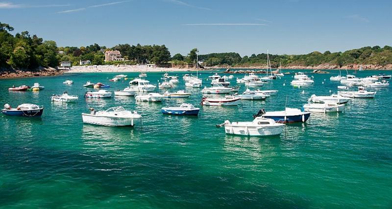 Maison Bord De Mer Avec Jacuzzi Névez エクステリア 写真